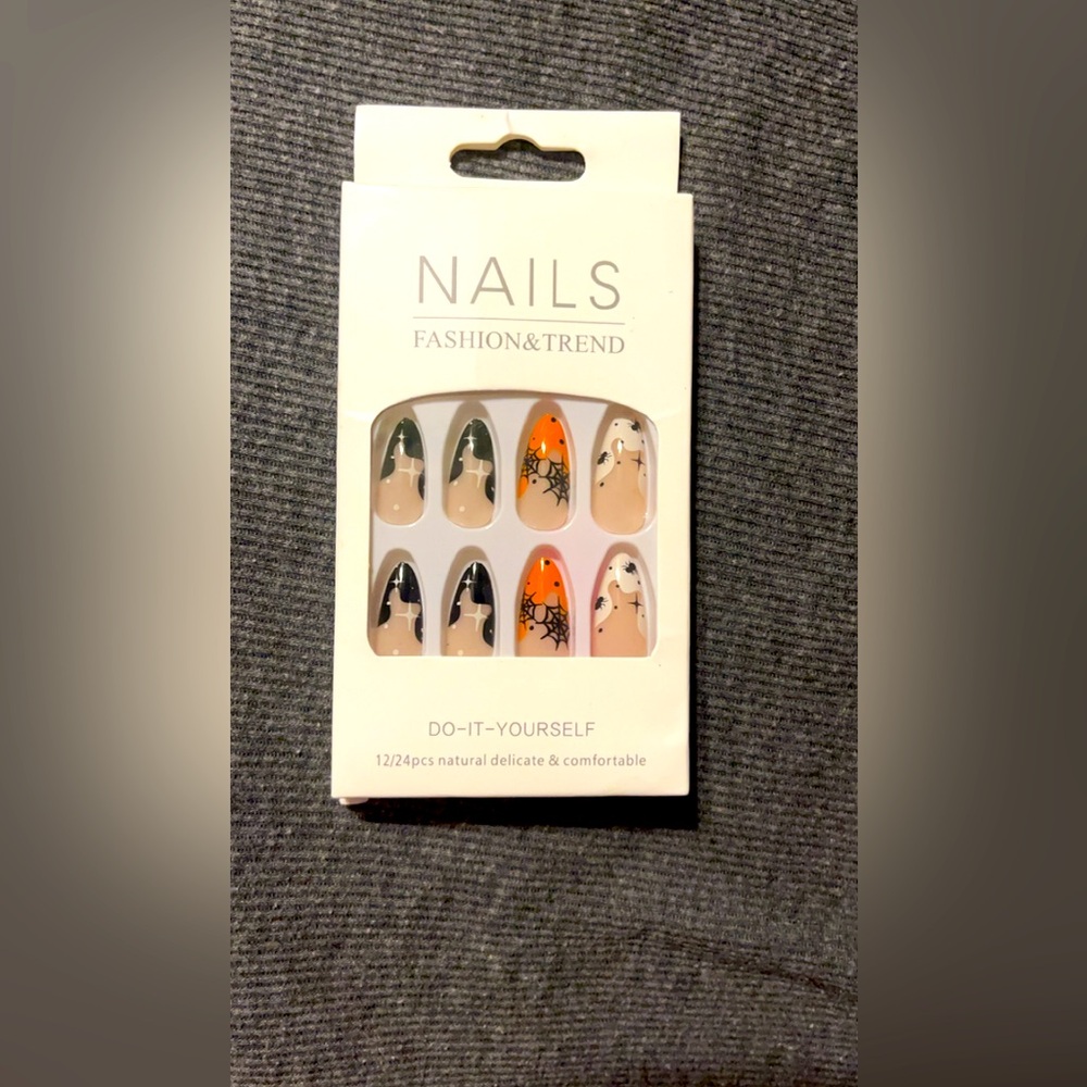 Halloween themed nails